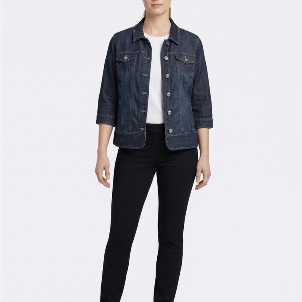 Dress Barn Women's Dark Blue Skinny Jeans